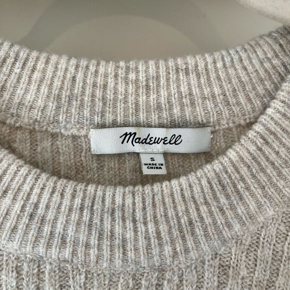 Madewell Ruffle cuff pullover Sweater - Picture 3 of 3